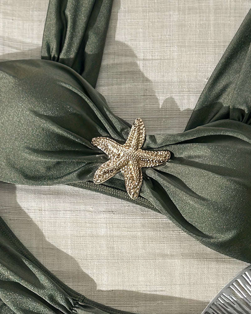 Bikini Étoile De Mer Orné