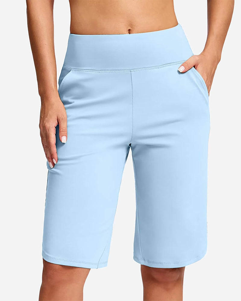 Pantalon À Taille Basse Unie Sport Décontracté