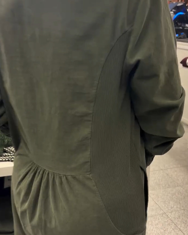 Robe Manche Longue Loose Grande Taille