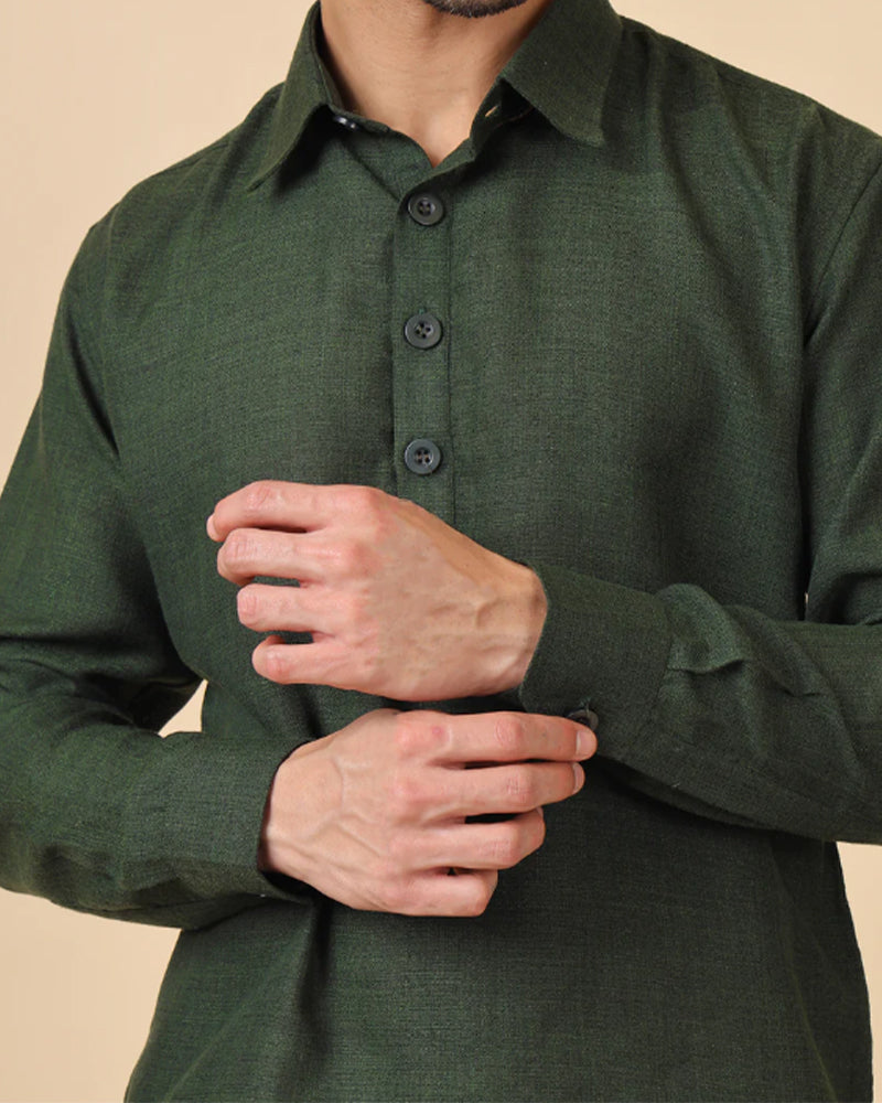 Chemise Homme Manches Longues Unie