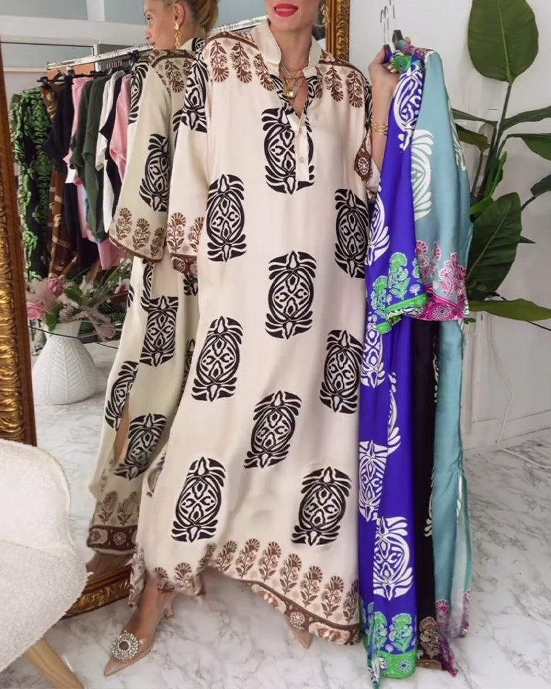 Robe de mode ample rétro