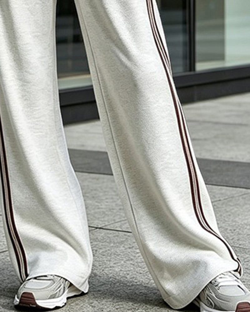 Ensemble Uni Manches Longues Deux Pièces