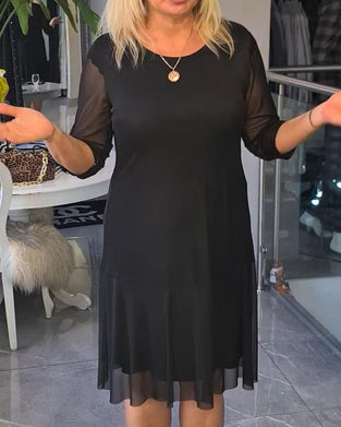 Robe Transparente Et Tendance Unie