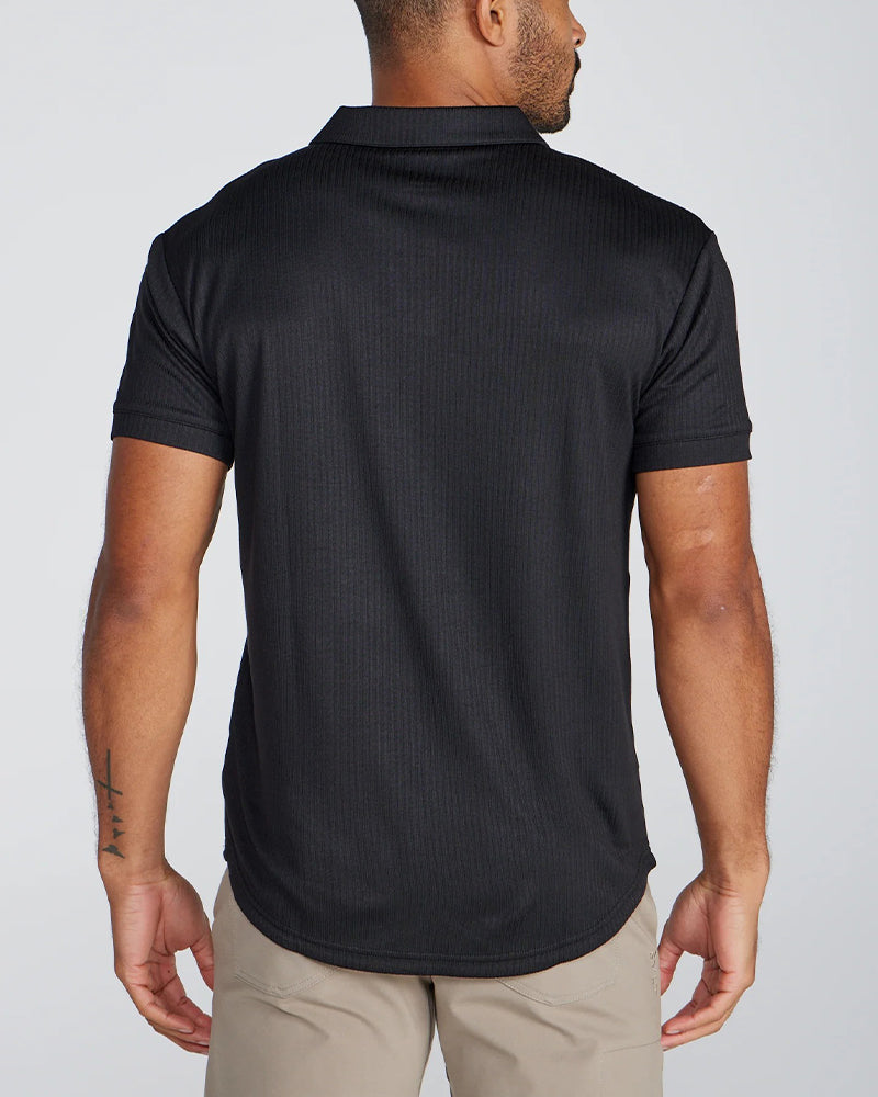 T-Shirt Col Polo Manche Courte Homme