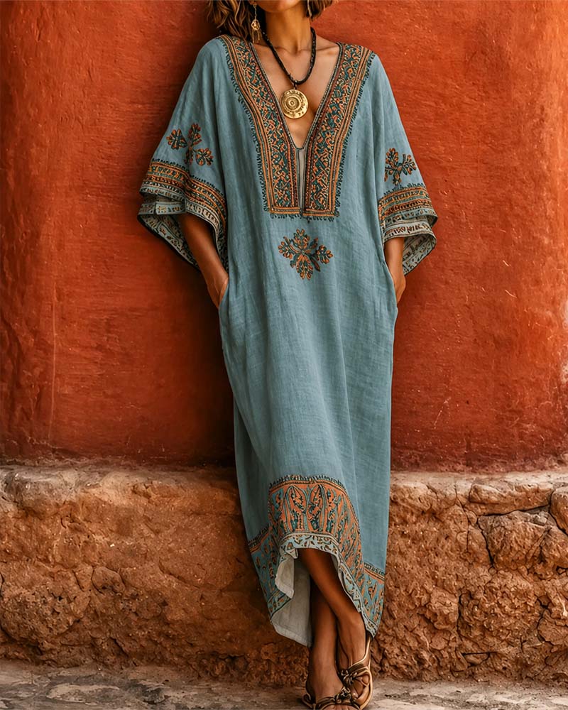 Robe Bohème Large Décontractée
