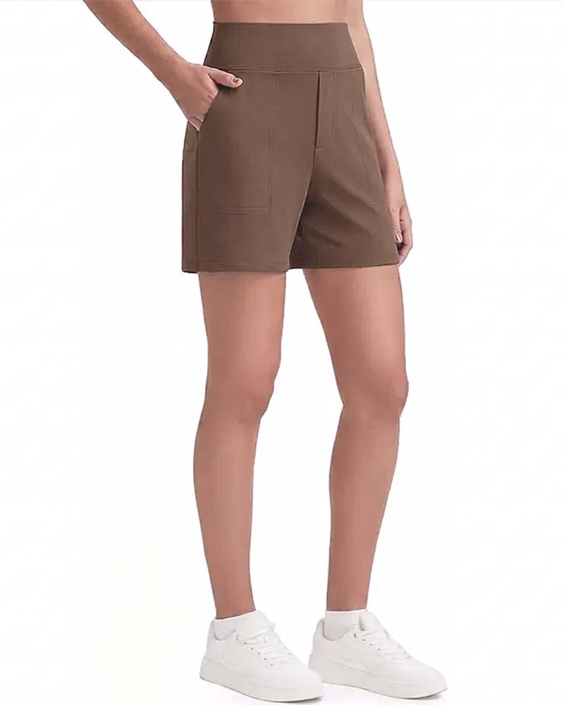 Shorts Taille Haute Athlétique Course