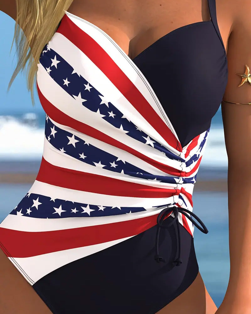 Robe Une Pièce Vacances Col V