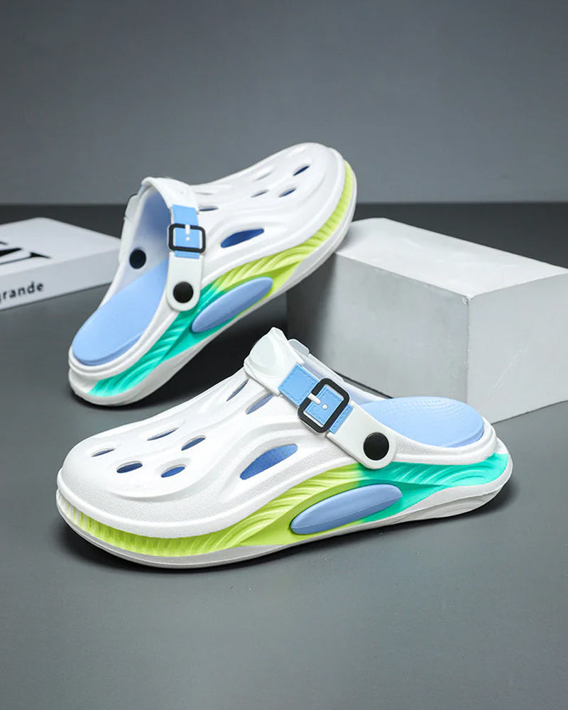 Sandales Femme/Homme Été Semelle Épaisse Antidérapantes Décontractées