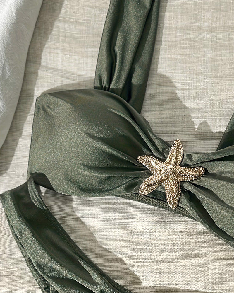 Bikini Étoile De Mer Orné