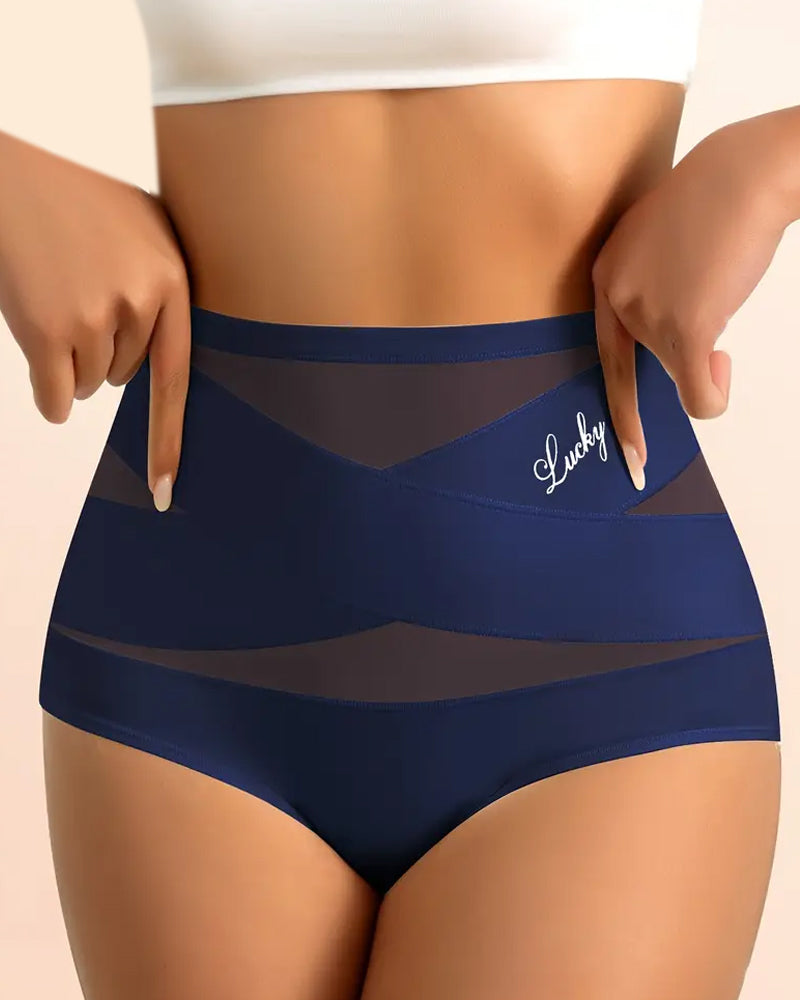 Culotte Femme Taille Haute Sans Couture Gainante Et Affinante