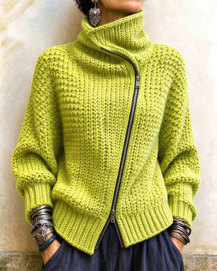 Pull Col Haut Manches Longues