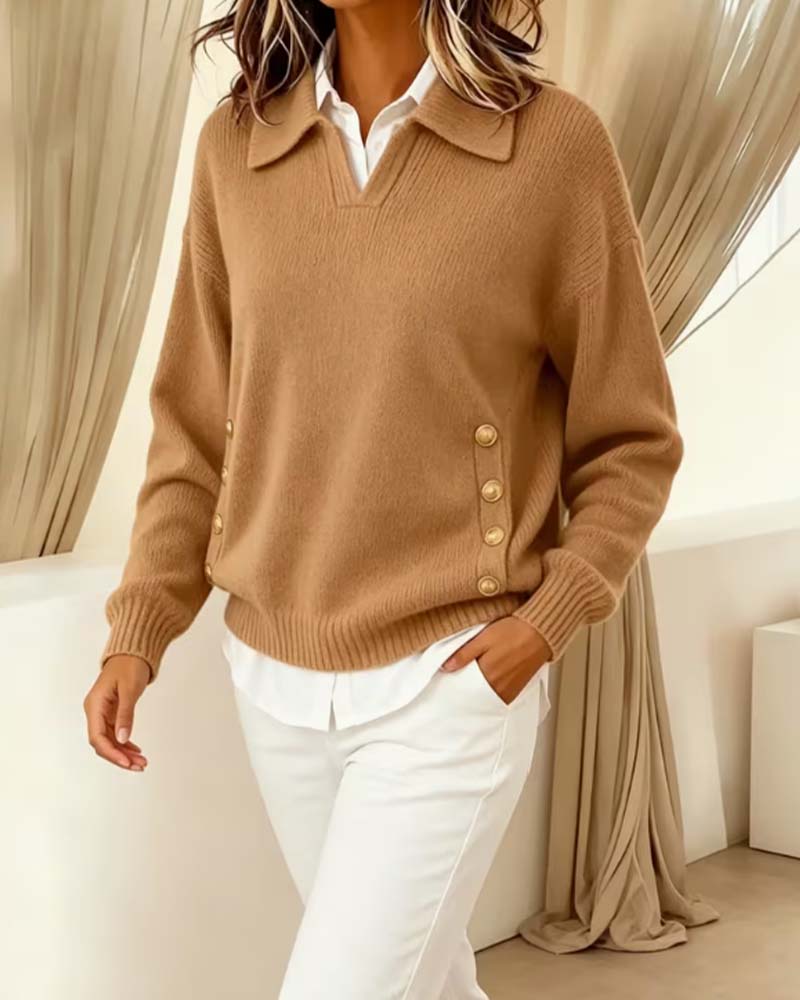 Pull Manches Longues Uni