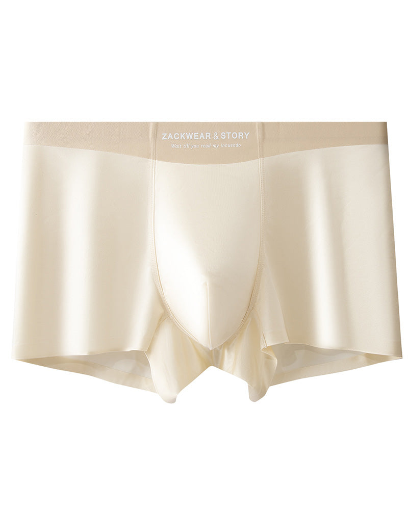 Short Homme Soie De Glace Respirant Boxer