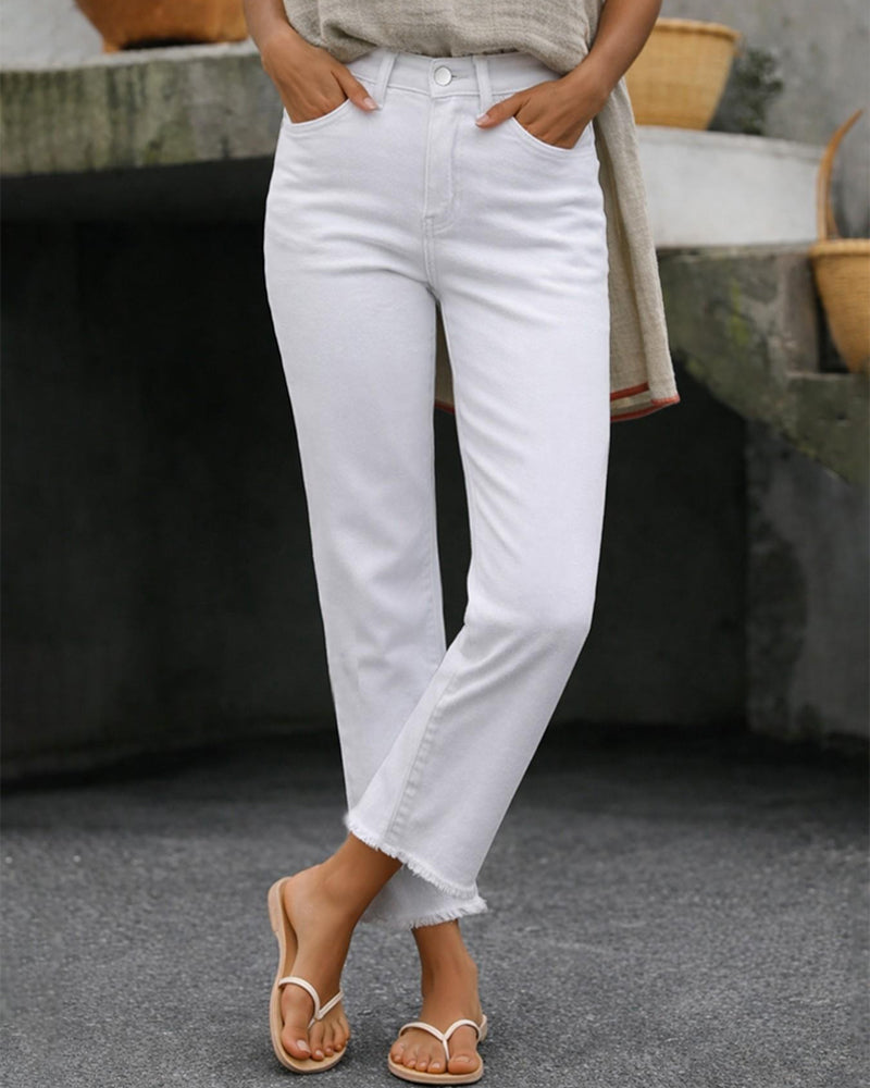 Pantalon Décontracté Mi-court