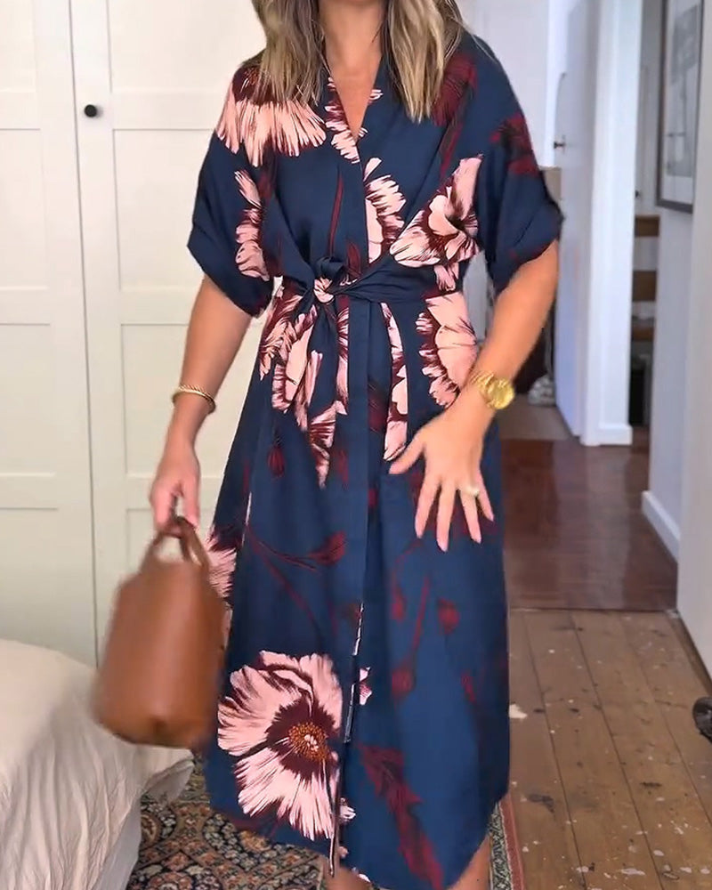 Robe Chemise Imprimé Floral