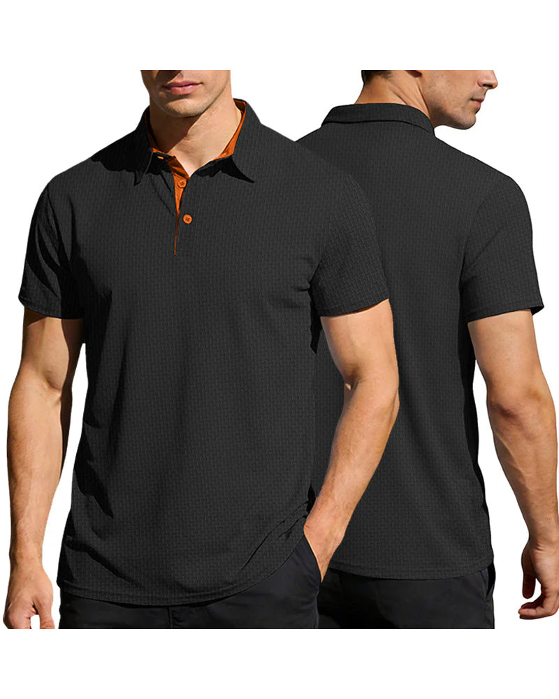 T-Shirt Homme, Uni, Manches Courtes