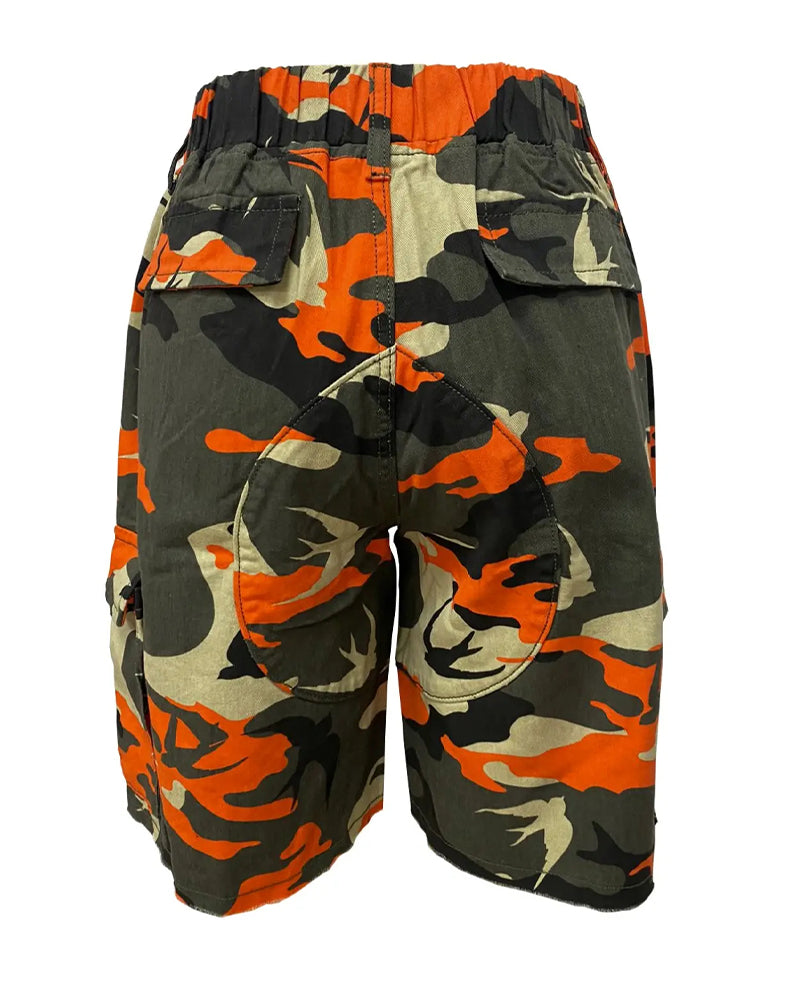 Short Sport Camouflage Cargo