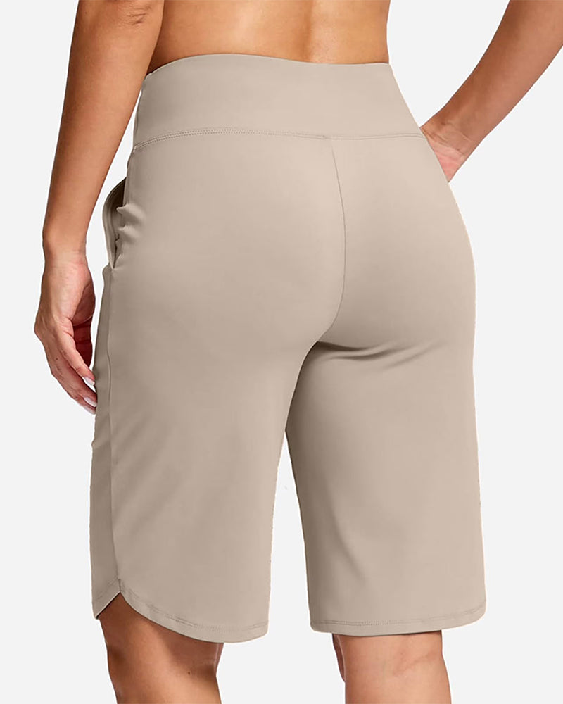 Pantalon À Taille Basse Unie Sport Décontracté