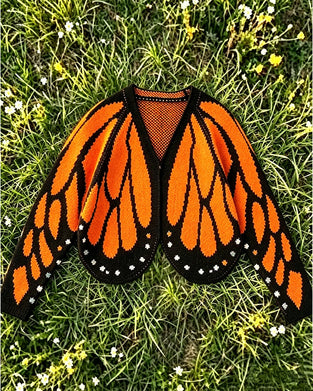 Gilet Papillon Mode Décontracté