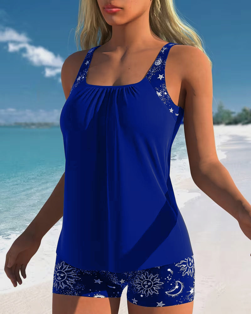 Tankini Soleil Imprimé Boyshort