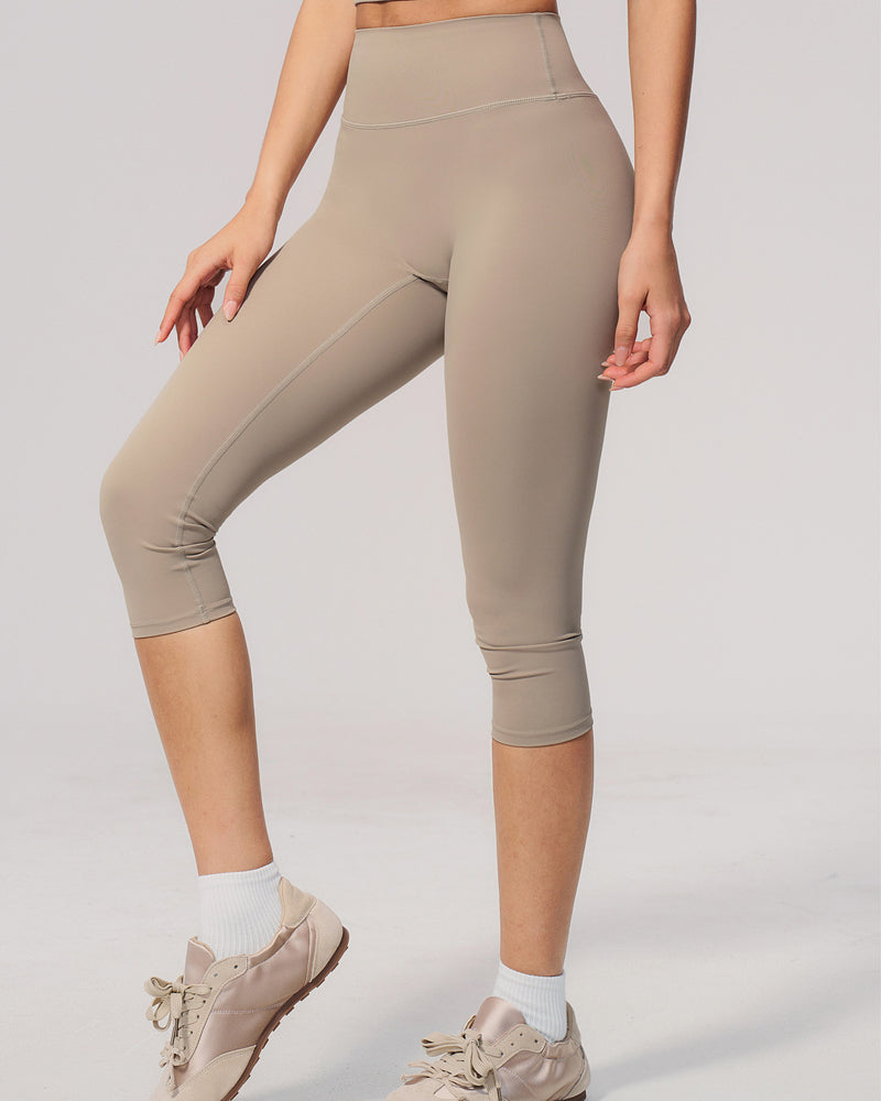 Leggings Yoga Taille Haute Mi-Longue