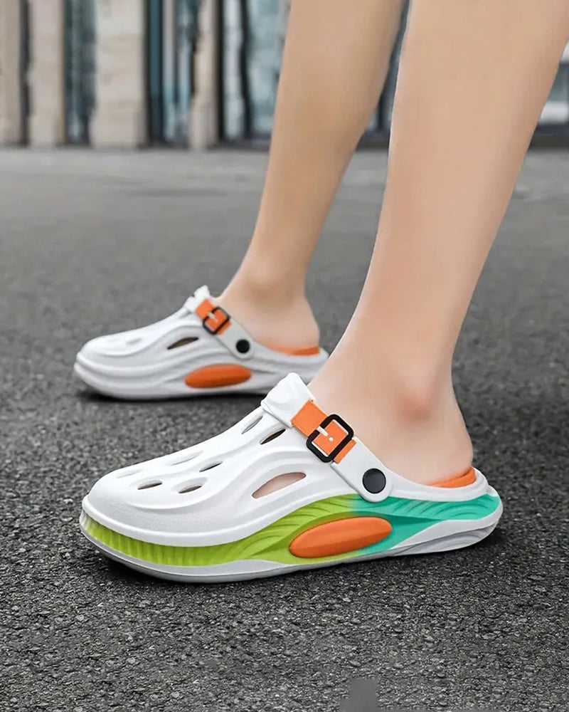 Sandales Femme/Homme Été Semelle Épaisse Antidérapantes Décontractées