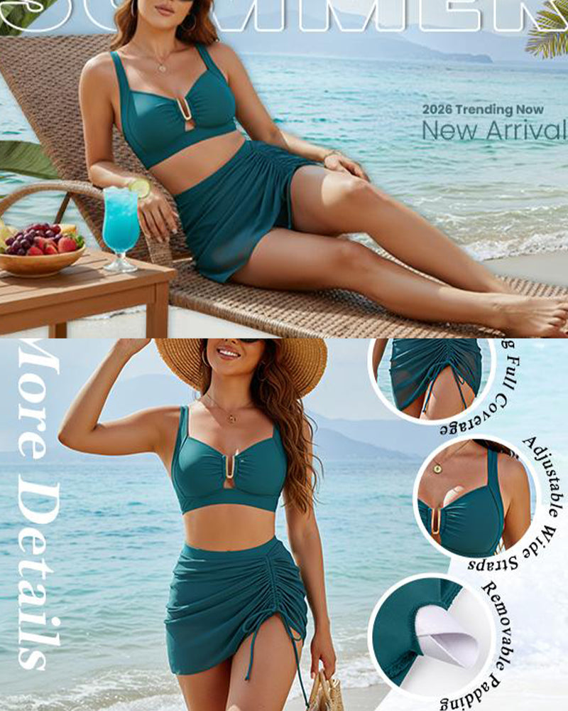 Bikini Vacances Uni Lacets