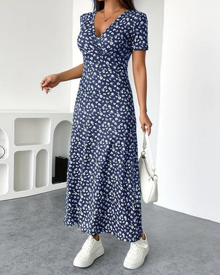 Robe Sexy Élégante Imprimée