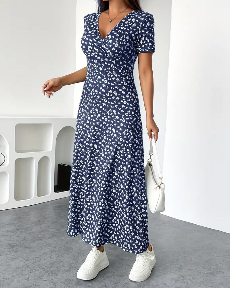 Robe Sexy Élégante Imprimée