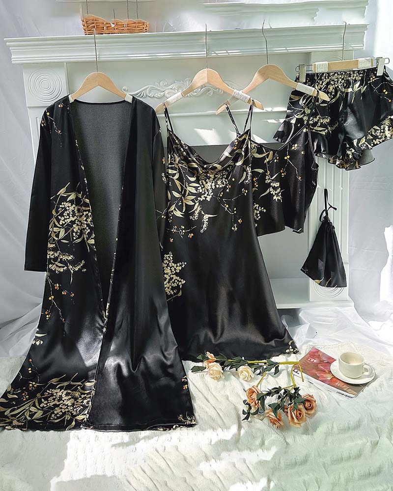 Ensemble Loungewear Imprimé Décontracté
