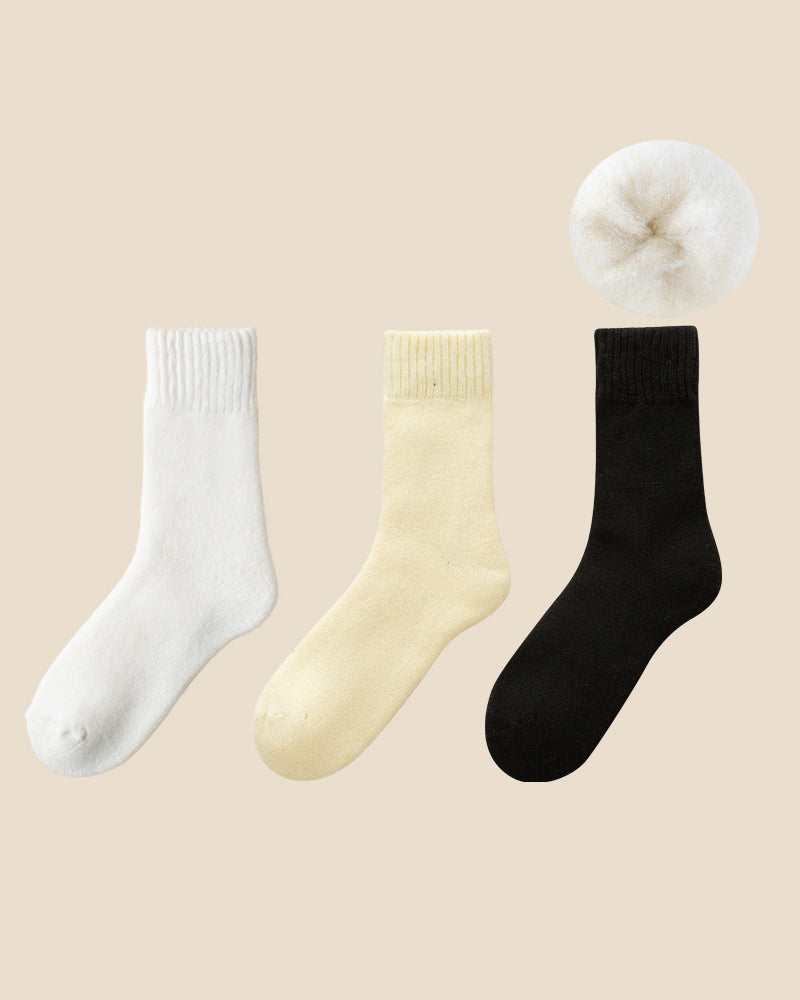Les chaussettes thermiques d'hiver