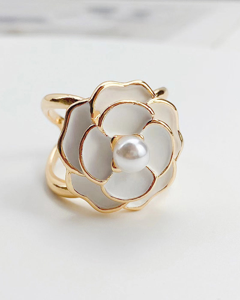 Épingle à foulard Camellia